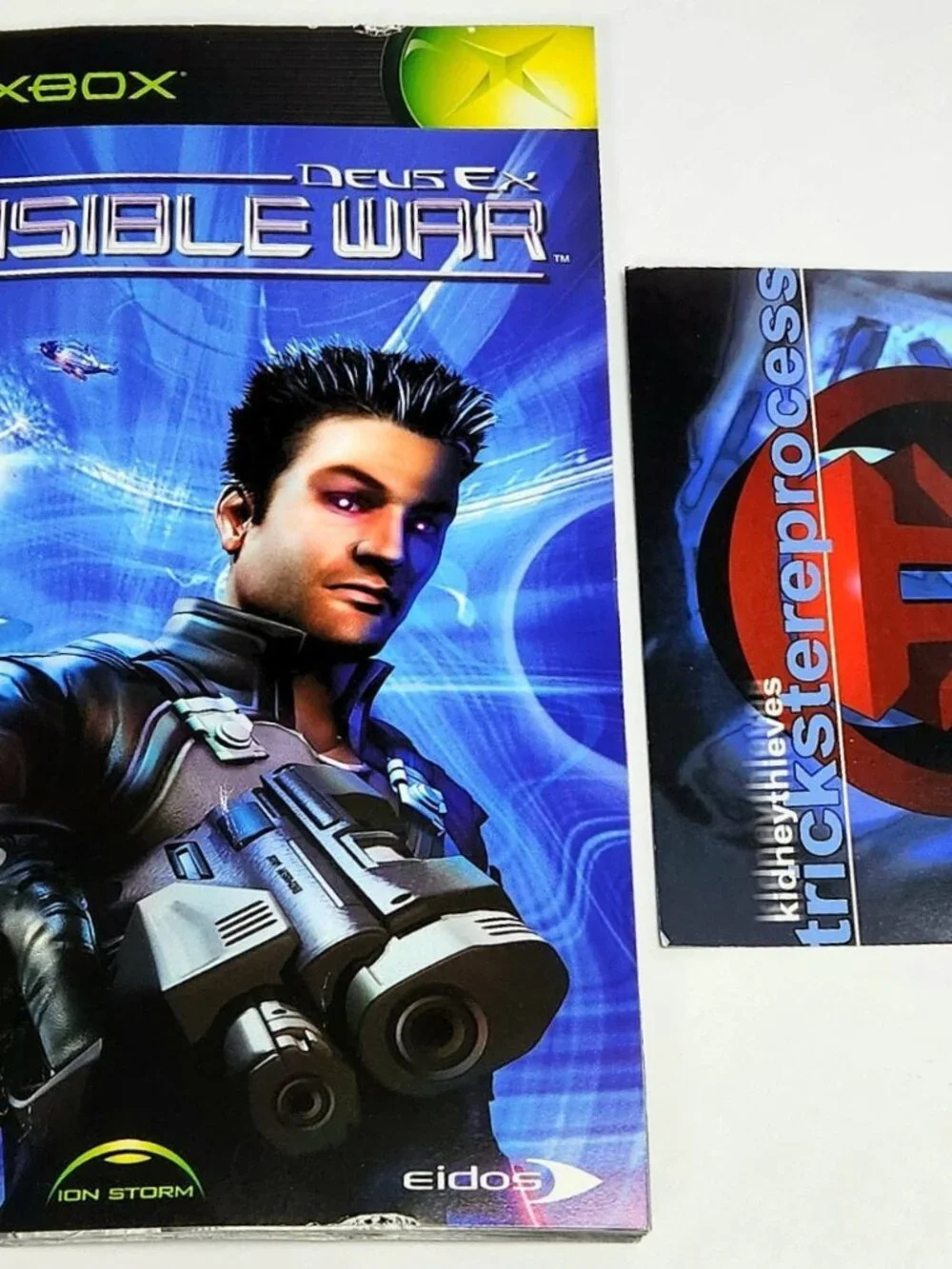 Deus Ex Invisible War Xbox CIB Complete /w Manual Microsoft Xbox Game VGC Tested